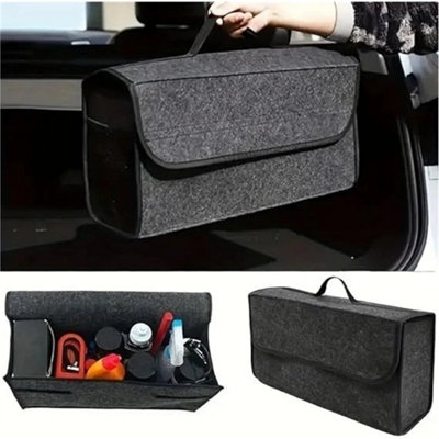  - 2Pcs Foldable Car Trunk Storage Organizer Bag