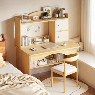  - Desk Computer Bookshelf Home Office Storage Organizer