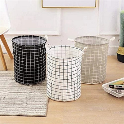 3 Pack 43L Laundry Storage Basket Hamper from B&Q