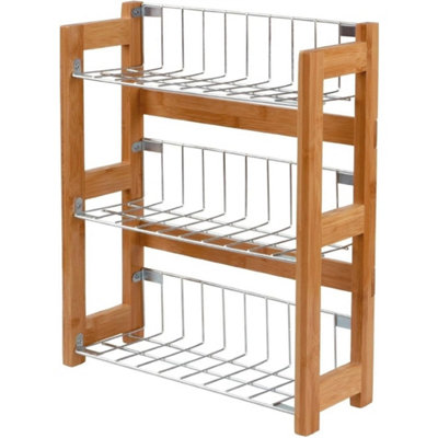 3 Tier Free Standing Spice Herb Rack Jar Holder Organiser Storage from B&Q