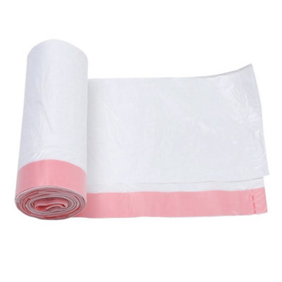 Cat Litter Tray Liners Disposable Drawstring Bags Extra Strong Hygienic Roll from B&Q