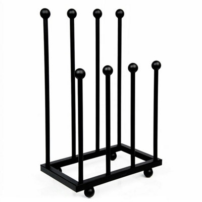 4 Pair Wellington Boot Shoe Rack Stand Storage Wellie Welly Holder Organizer from B&Q