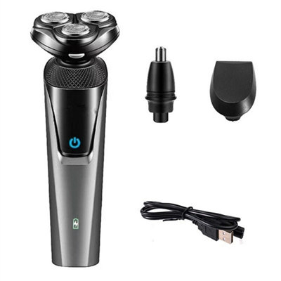 Cordless Men Electric Beard Nose Hair Trimmer from B&Q