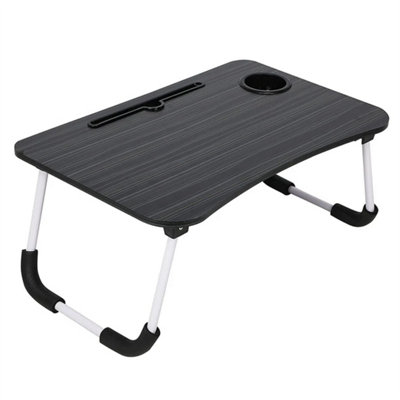 Folding Laptop Table Stand Bed Tray Sofa Lap Computer Desk Notebook Breakfast from B&Q