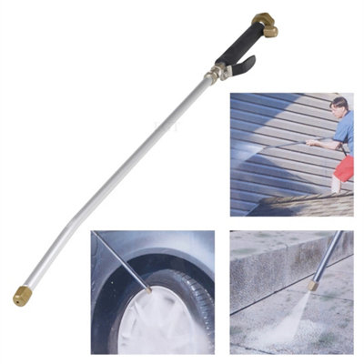 High Pressure Power Washer Spray Nozzle Water Hose Wand Attachment from B&Q