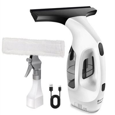 Cordless Window Vac Rechargeable Vacuum Squeegee Cleaner from B&Q