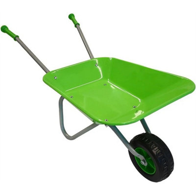 Metal Toy Wheelbarrow Play Garden Gardening
