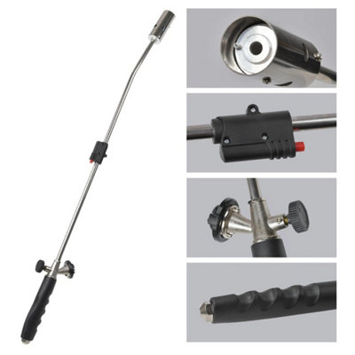 Weed Burner Moss Fungus Killer Wand Torch Flamethrower For Weeding Roofing