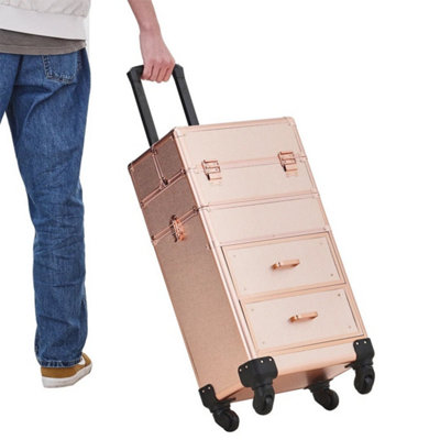  - Large Makeup Trolley Beauty Trolley Case Cosmetics Beauty Nail Hairdressing Case