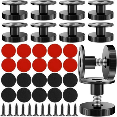 10Pcs Leveling Furniture Feet20-40mm Adjustable Leveler Table Leg Screws X 30 from B&Q