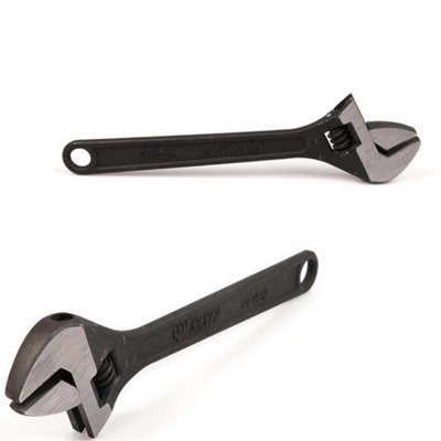 18" Ajustable Spanner (450mm) Large Adjustable Wrench/shifting Jaw Opening 52mm from B&Q