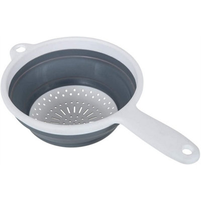 Medium Addis Pop & Store Collapsible Food Colander With Handle Kitchen Strainer Drainer from B&Q