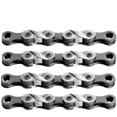 Silver 9 Speed Bicycle Chain 116 Link Stretch Proof Universal For Mtb Road Bike from B&Q