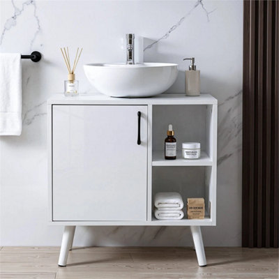 Under Sink Cabinet Bathroom Basin Unit Cupboard Storage Furniture from B&Q