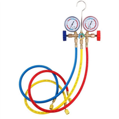 Ac Manifold Gauge Refrigeration Diagnostic Tool Set from B&Q