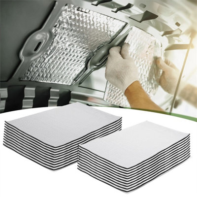 20Pcs Car Butyl Foil Sound Deadening Damping Mat from B&Q