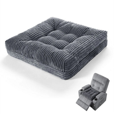 Armchair Booster Cushion Seat Pad Floor Chair Riser Cushion from B&Q