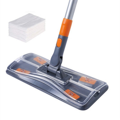Mop Sweeper Wet Or Dry Wipes Laminate Wood Tile from B&Q