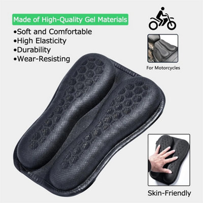 Motorcycle Gel Seat Cushion Honeycomb Pad For Motorbike from B&Q