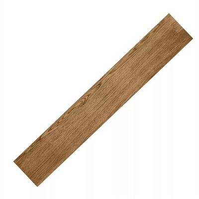 36Pc Self-Adhesive Wood Effect Pvc Vinyl Flooring Plank from B&Q
