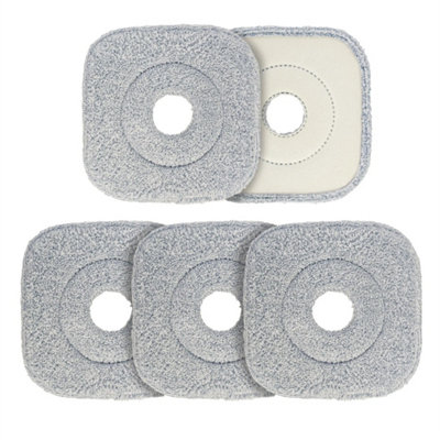  - Mop Bucket Microfibre Replacement Pad Refill Pack Of 5