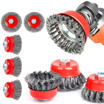  - Steel Wire Brush For Angle Grinder 75/100mm M14