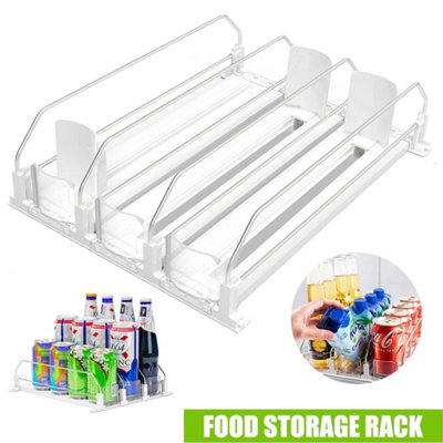 Self-Pushing Soda Can Dispenser For Fridge 3 Row Organiser from B&Q