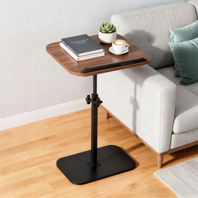 Adjustable Height Tv Dinner Tray Sofa Bed Side Table from B&Q