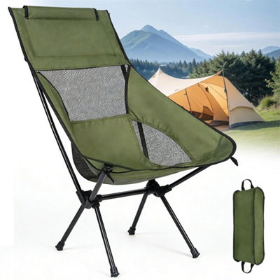 Folding Chair Camping Chair Fishing Chairs Beach Chair With Carry Bag from B&Q