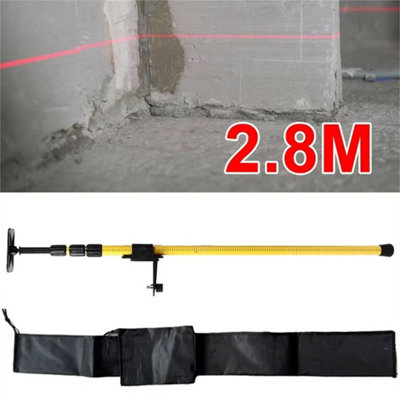 Laser Leveling Telescoping Pole Adjustable Mounting Pole For Rotary from B&Q