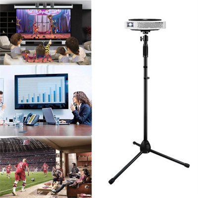 Projector Laptop Tripod Stand Tripod Height 23 To 67" For Home Office from B&Q