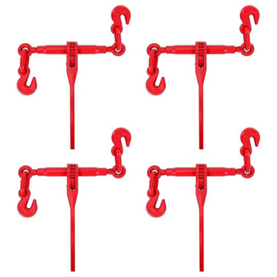  - 4X Ratchet Load Binder Heavy Duty 680Kg Capacity Chain Tensioner Fit