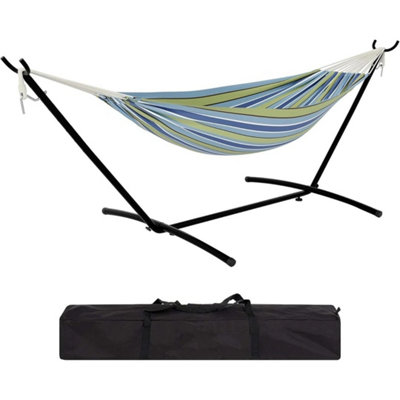 Heavy Duty Hammock Stand 450Lb Capacity Portable Carrying Case from B&Q
