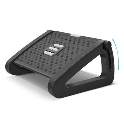 Adjustable Foot Rest Under Desk Office Footrest Leg Rest Computer Ergonomic from B&Q