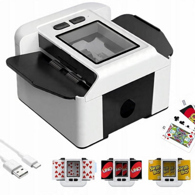 Rechargeable Automatic Electric Card Shuffler For Poker Tool from B&Q