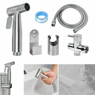 Luxury Handheld Bidet Toilet Jet Spray Hygienic Shattaf Douche Shower Kit