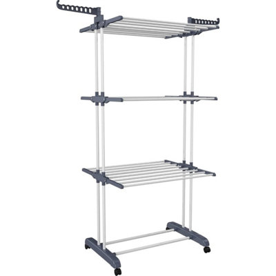 4-Tier Foldable Heavy Duty Clothes Drying Rack Airer from B&Q