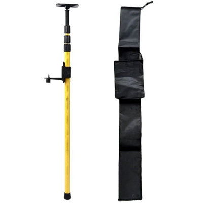  - 280Cm Yellow Laser Leveling Telescoping Pole Adjustable Mounting Pole For Rotary