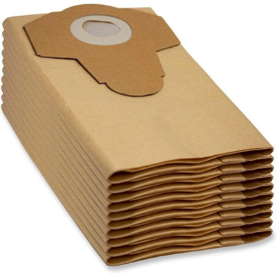 10Pcs Dust Bags For Parkside Lidl 20L Vacuum Cleaner from B&Q