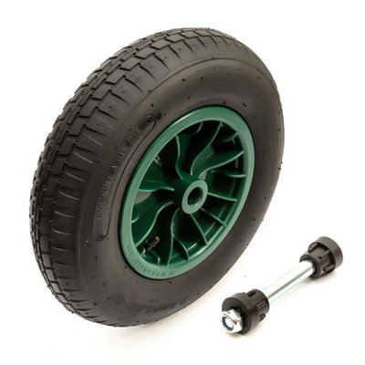 4.80 Or 4.00-8 Wheelbarrow Pneumatic Tyre from B&Q
