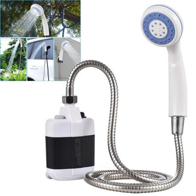  - Camping Shower Usb Portable Rechargeable Electric Shower Pump For Hiking Outdoor