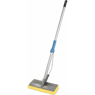 Flat Sponge Self-Wringing Mop Super Absorbent Cleaning Floor from B&Q