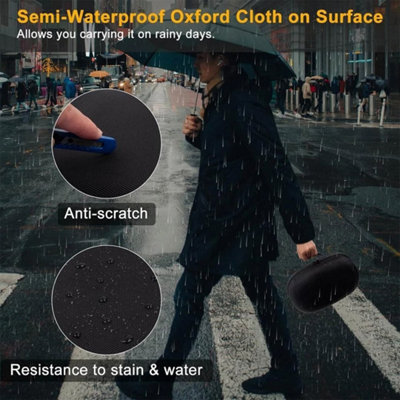 Vr Headset Storage Bag Waterproof Eva Travel Carrying Case