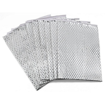  - 2 Packs  20 Sheets Sound Deadening Proofing Mat Sheets Butyl Camper Car Van Vibration Auto Foil 2mm