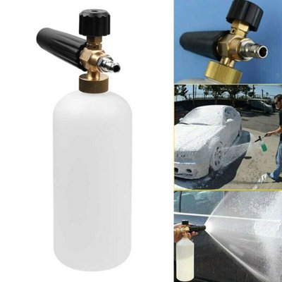 Snow Foam Bottle Only Pressure Washer Quick Release Gun & Lance Wash Nozzles For Karcher K2 K4 K5 K7