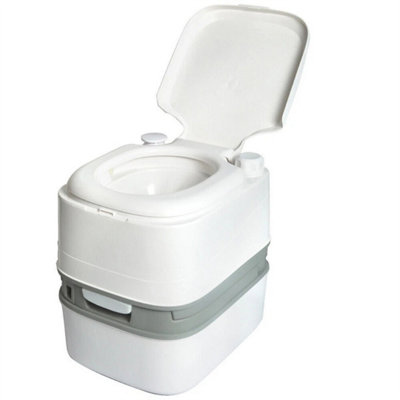  - 24L Portable Toilet Flushing Chemical Toilet Potty Camping