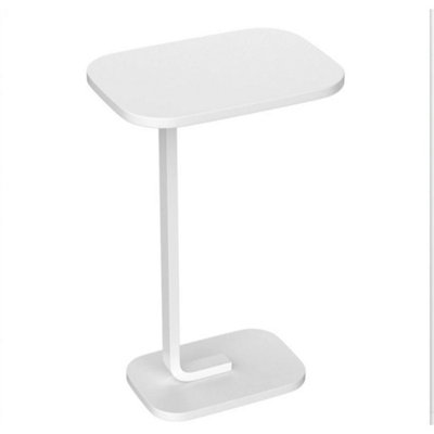  - Modern C-Shaped Compact Sofa Side End Table Coffee Laptop