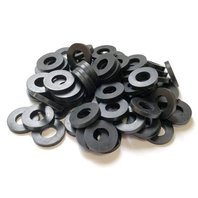 - Pack 50 1/2" Rubber Flexible Shower Hose Sealing Washers