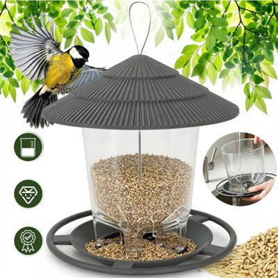 Hanging Wild Bird Feeder Seed Nut Garden Feeding Station Birds from B&Q