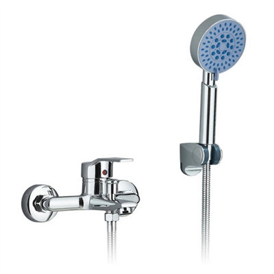  - Luxury Bathroom Chrome Sink Bath Filler Tap Shower Mixer Taps